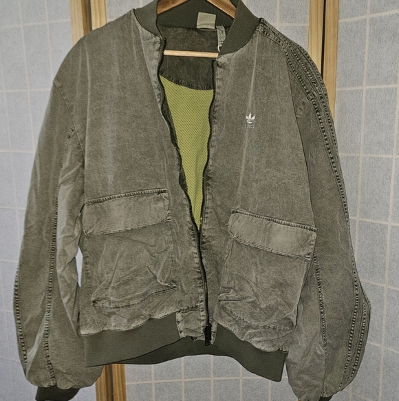 Adidas Adilenium Season 2 Washed Bomber Jacket - Picture 4 of 9